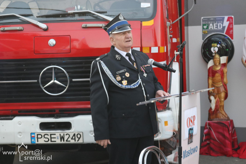 Nowy wóz strażacki w Masłowie