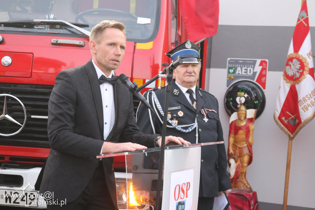 Nowy wóz strażacki w Masłowie