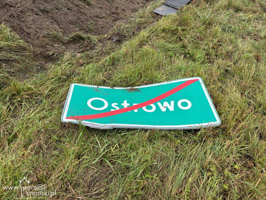 Wypadek ciężarówki Ostrowo, k. Śremu