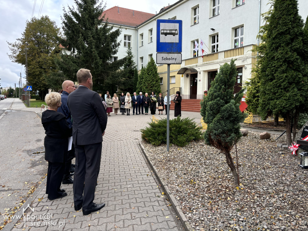 Odsłonięcie tablicy ZNP w Śremie