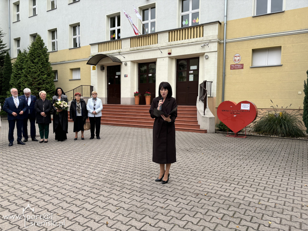 Odsłonięcie tablicy ZNP w Śremie