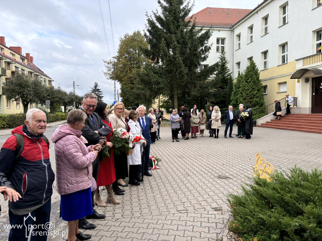 Odsłonięcie tablicy ZNP w Śremie