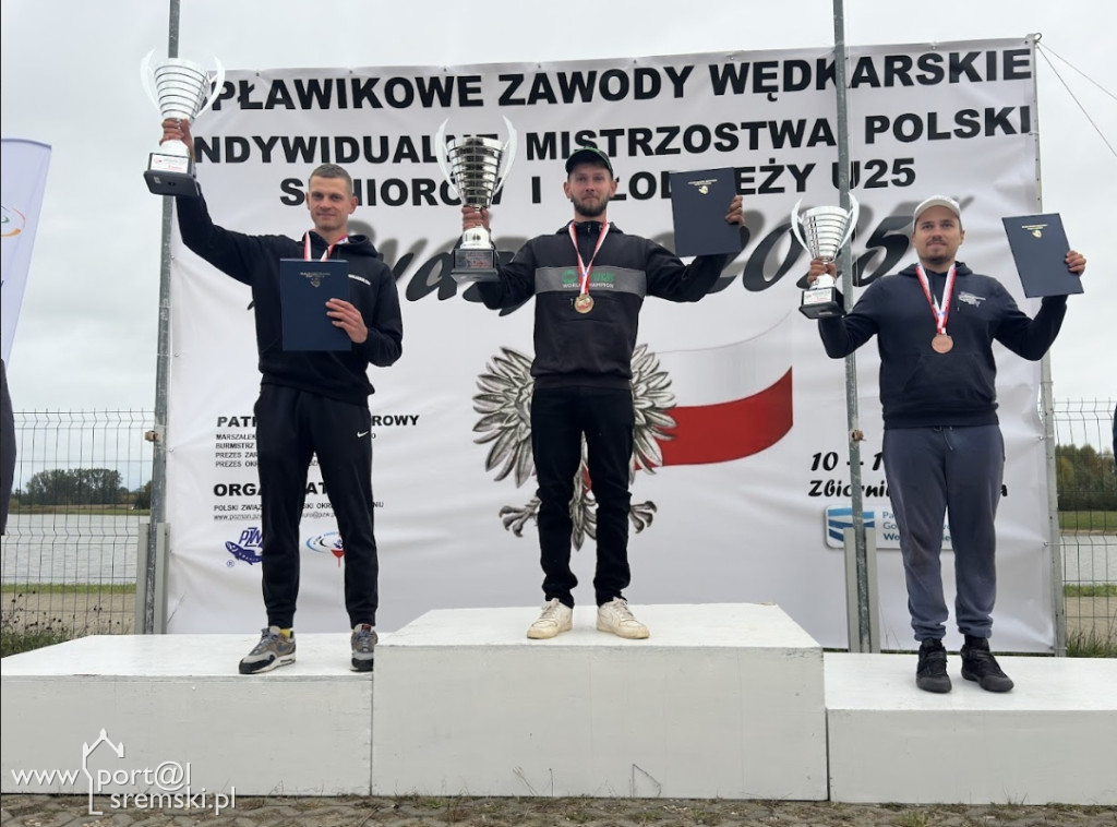 Mikołaj Dudek wicemistrzem Polski w wędkarstwie spławikowym U-25