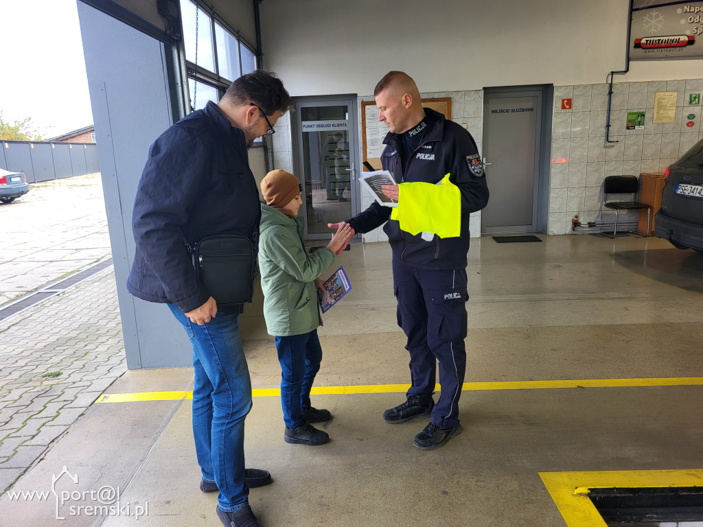„Nie po oczach” w Śremie. 150 kierowców skontrolowało swoje auta za darmo