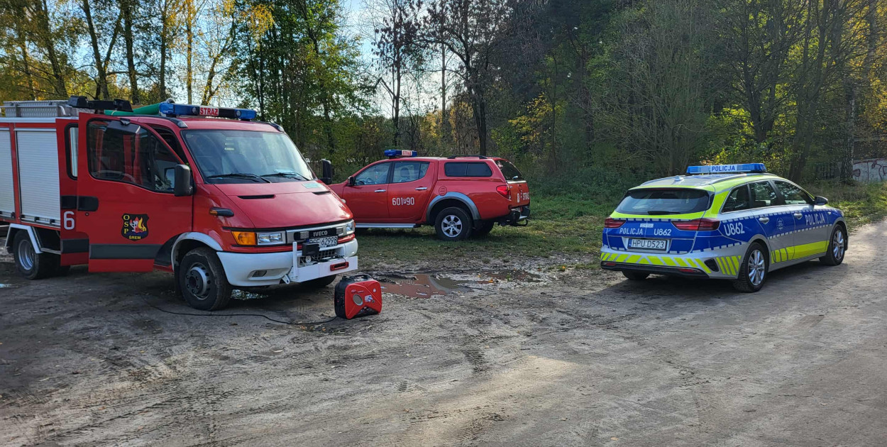 Poszukiwania zaginionej osoby w Śremie