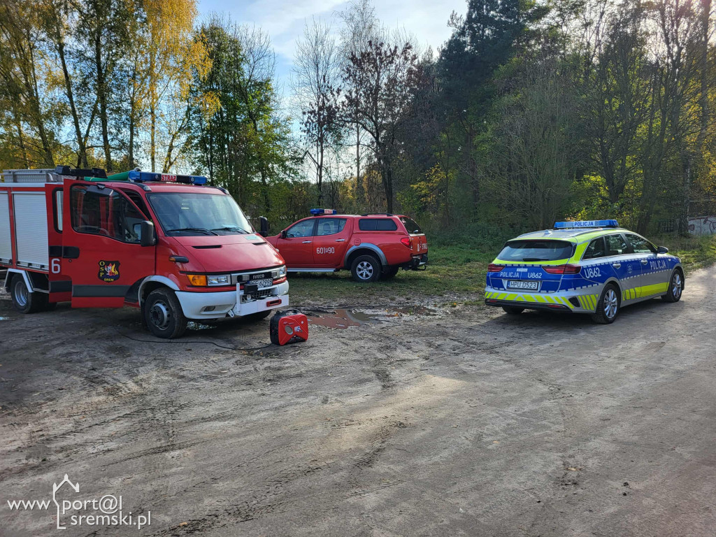 Poszukiwania zaginionej osoby w Śremie