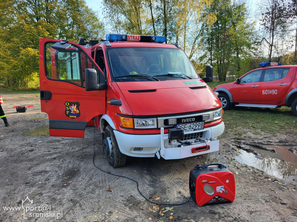Poszukiwania zaginionej osoby w Śremie