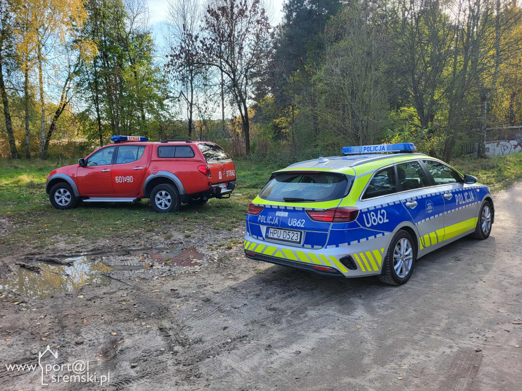 Poszukiwania zaginionej osoby w Śremie