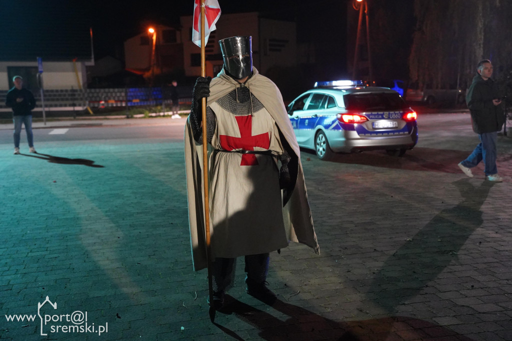 Marsz świętych w Śremie