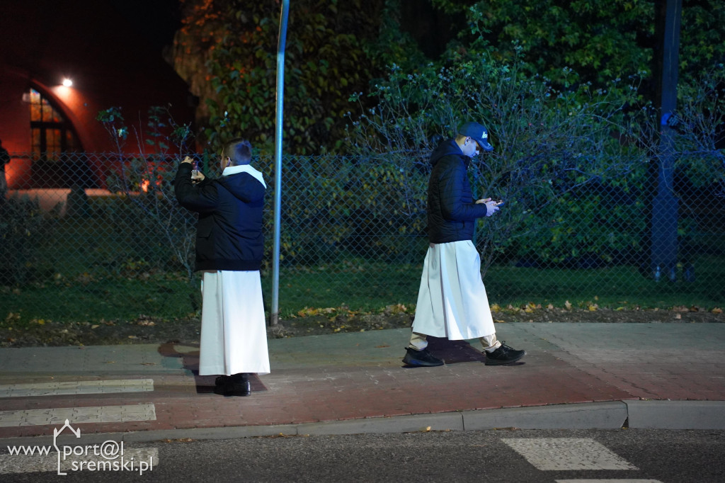 Marsz świętych w Śremie