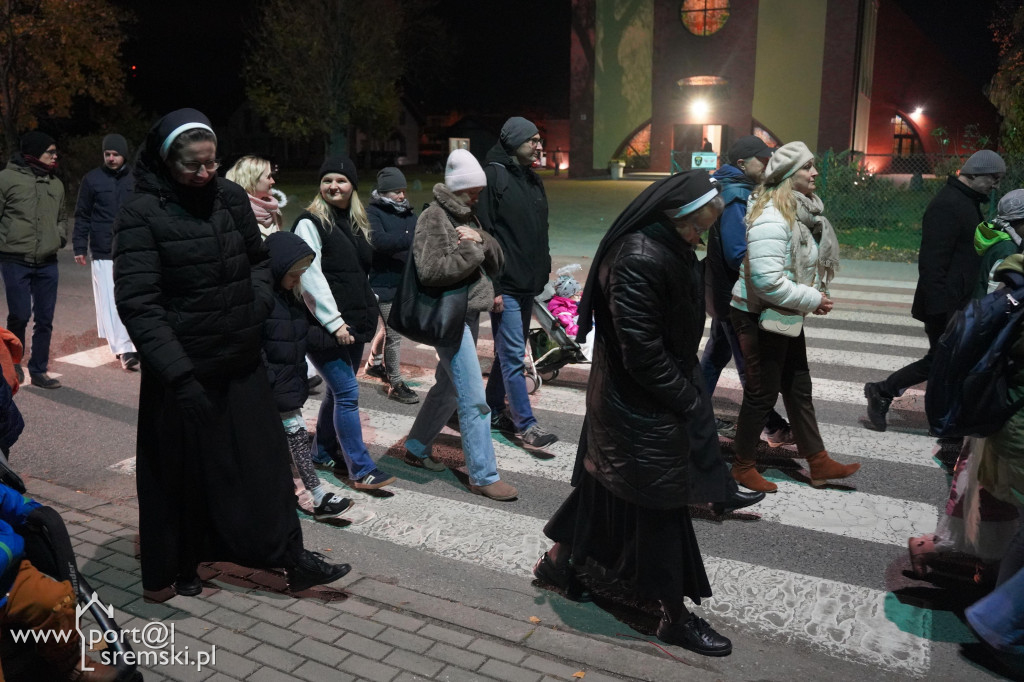 Marsz świętych w Śremie