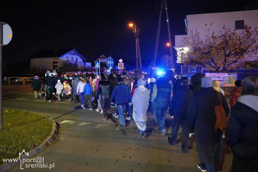 Marsz świętych w Śremie