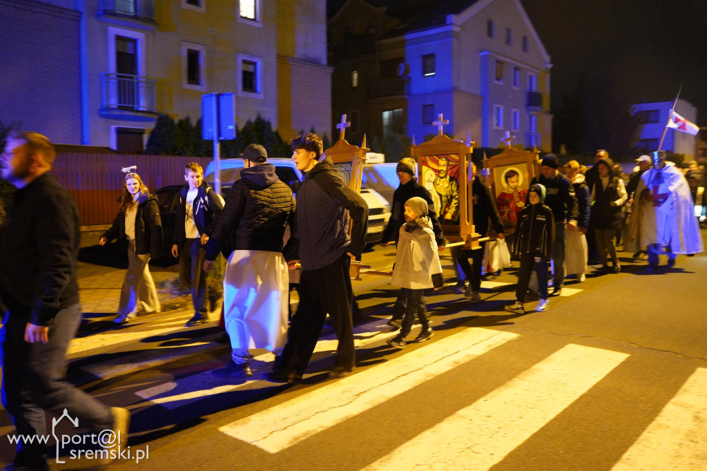 Marsz świętych w Śremie