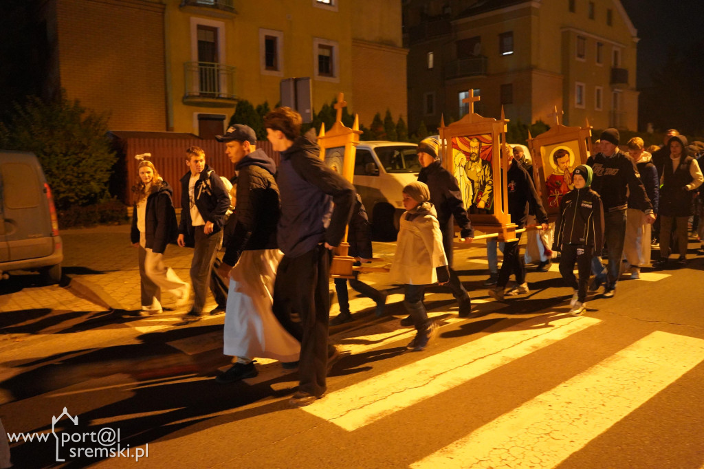 Marsz świętych w Śremie