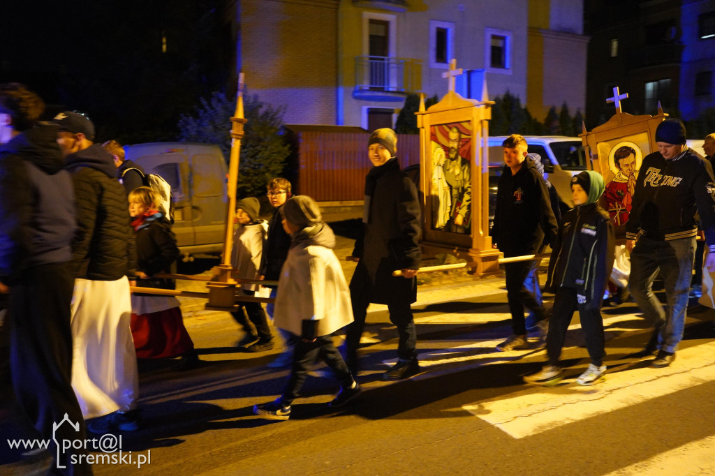 Marsz świętych w Śremie