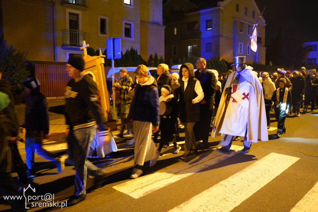 Marsz świętych w Śremie
