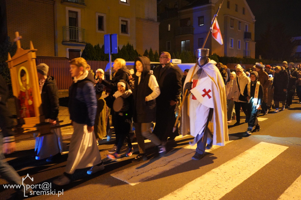 Marsz świętych w Śremie