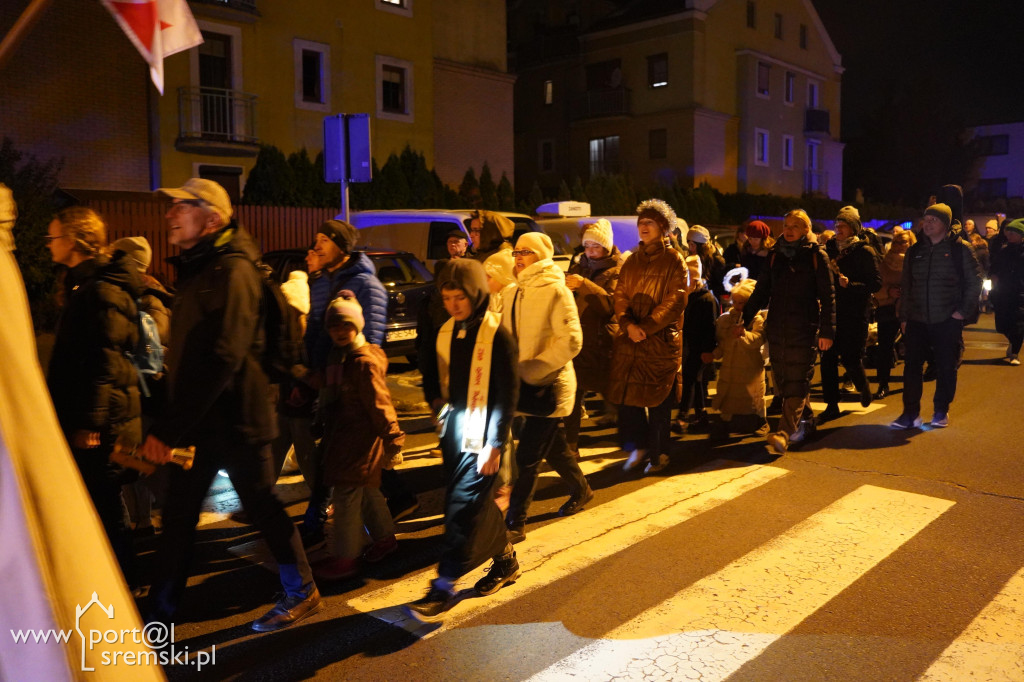 Marsz świętych w Śremie