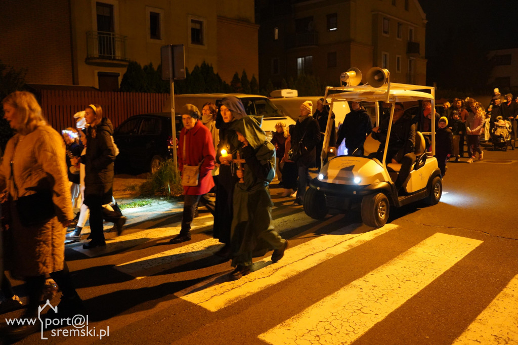 Marsz świętych w Śremie