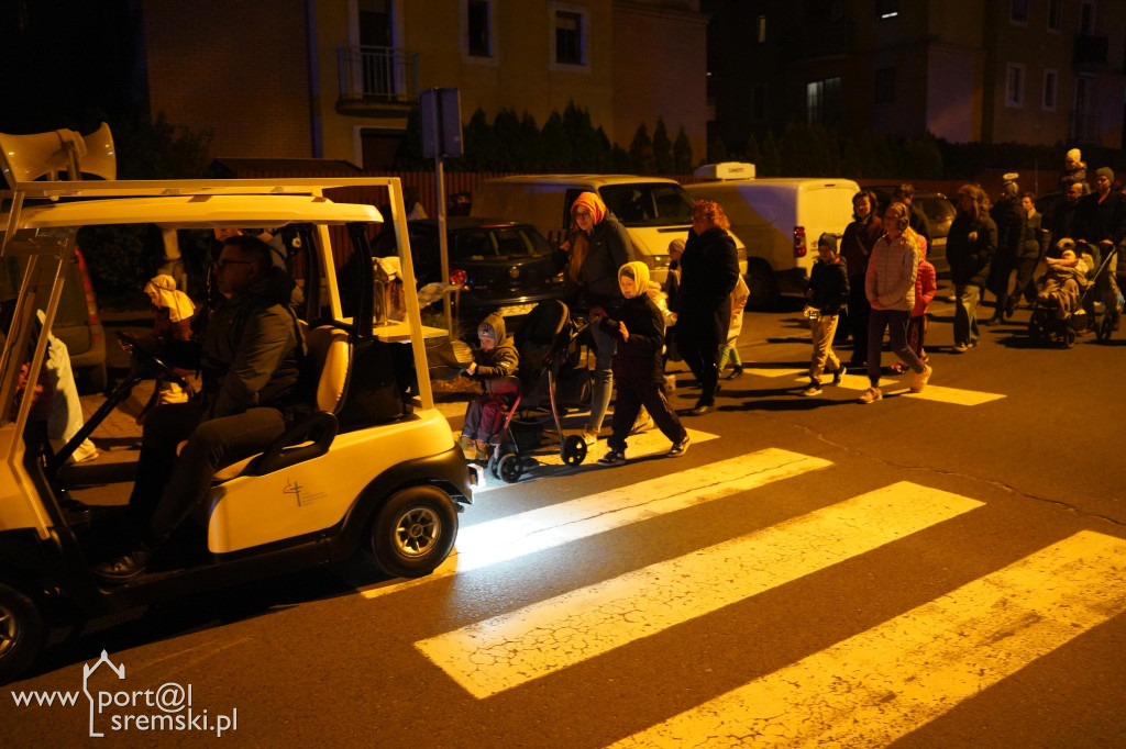 Marsz świętych w Śremie