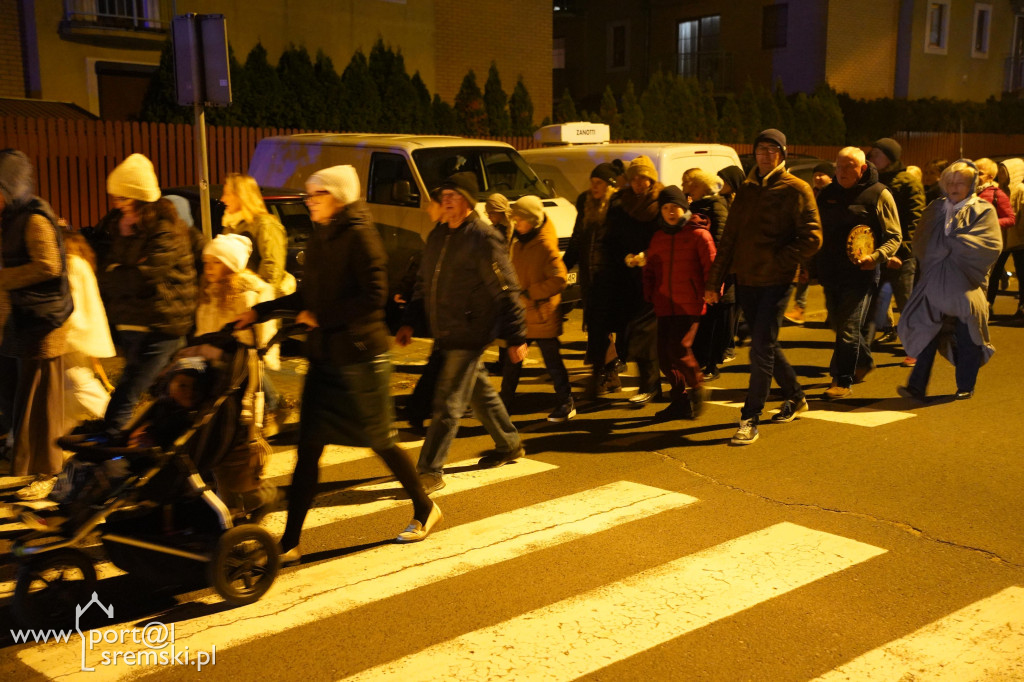 Marsz świętych w Śremie