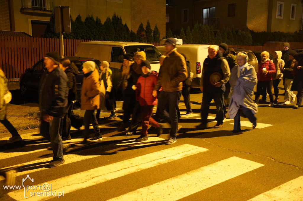 Marsz świętych w Śremie