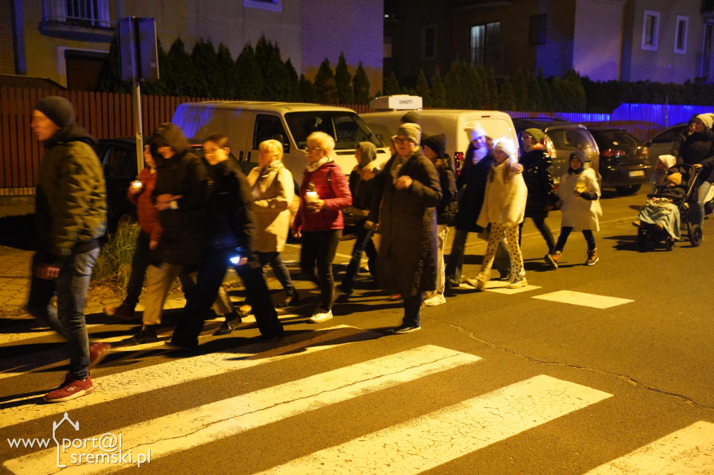 Marsz świętych w Śremie