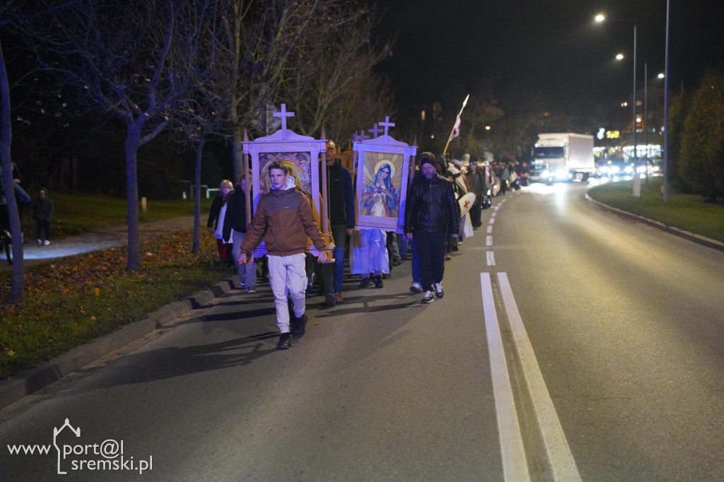 Marsz świętych w Śremie
