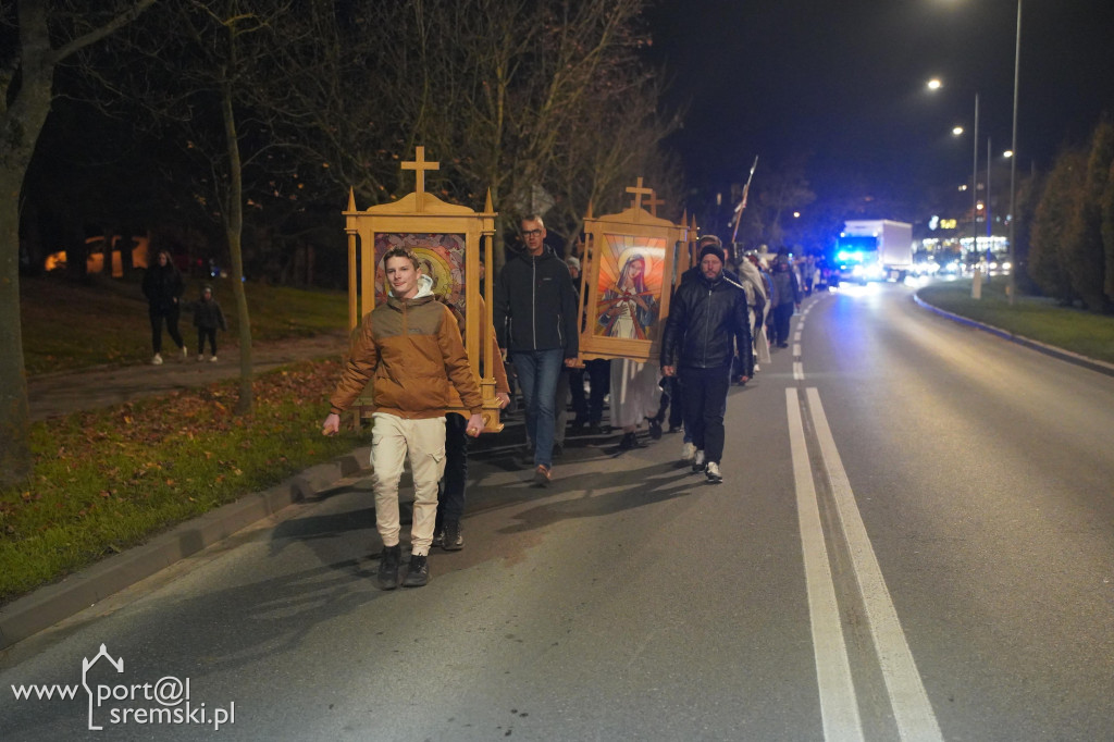 Marsz świętych w Śremie
