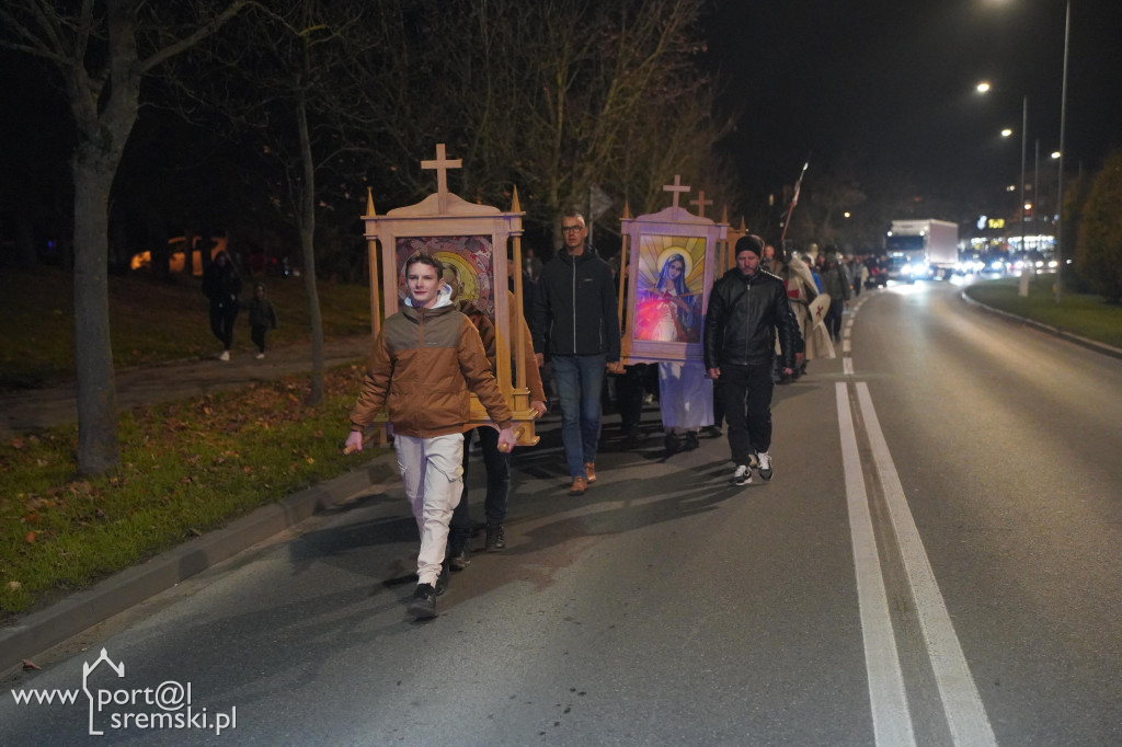 Marsz świętych w Śremie