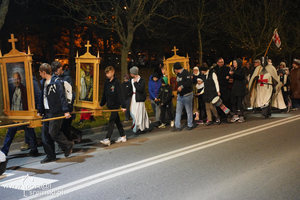 Marsz świętych w Śremie