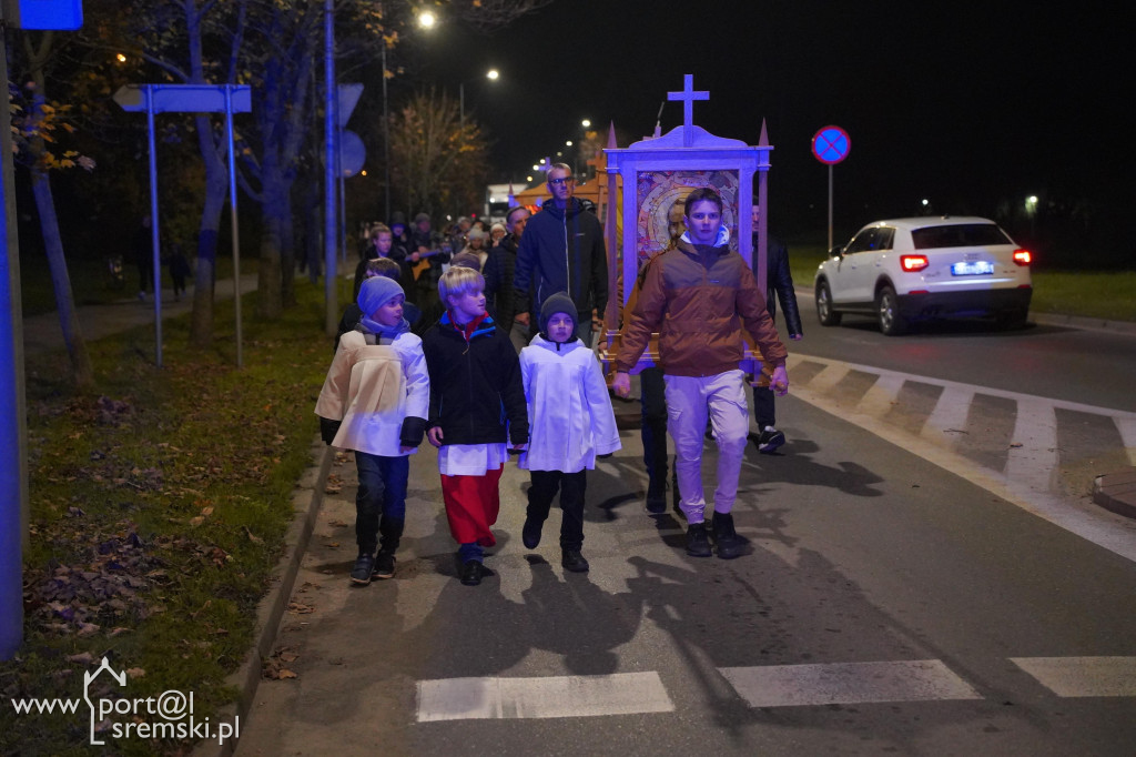 Marsz świętych w Śremie