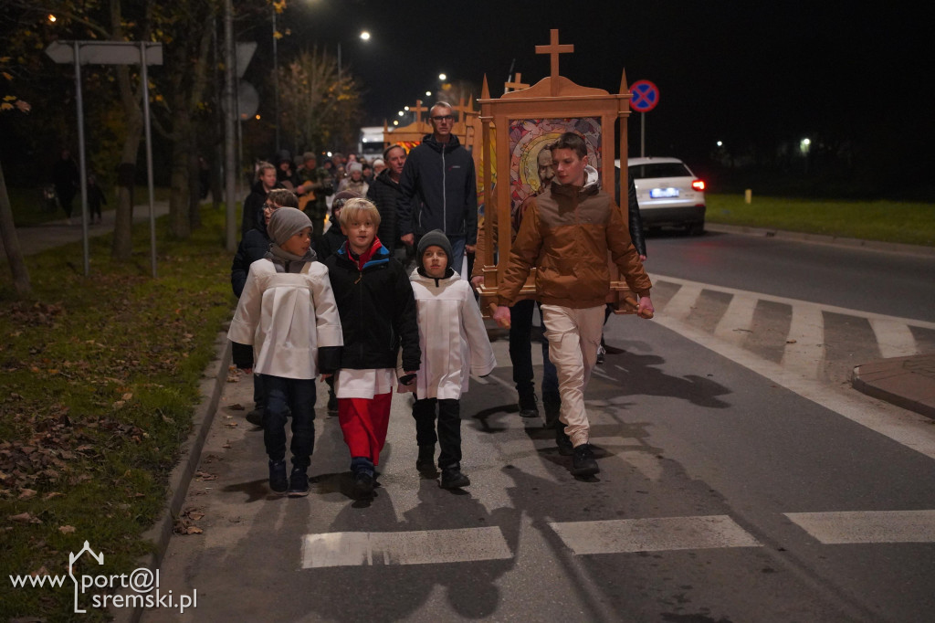 Marsz świętych w Śremie