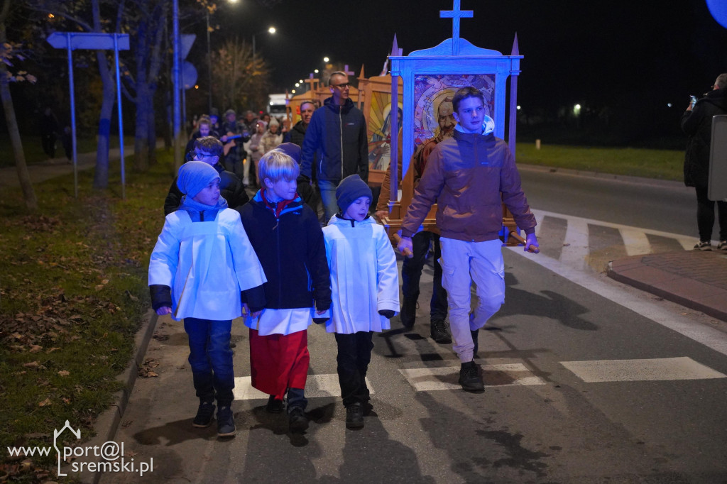 Marsz świętych w Śremie