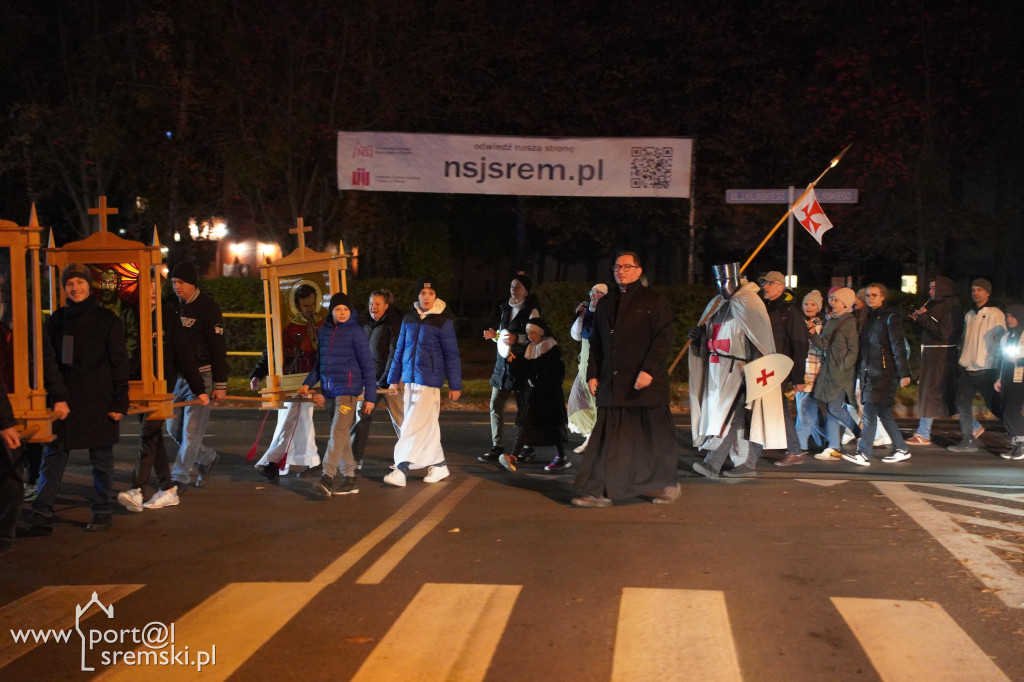 Marsz świętych w Śremie