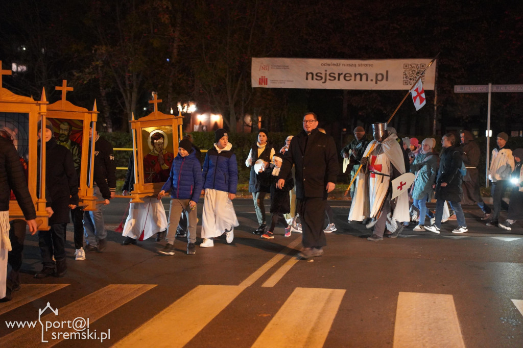 Marsz świętych w Śremie