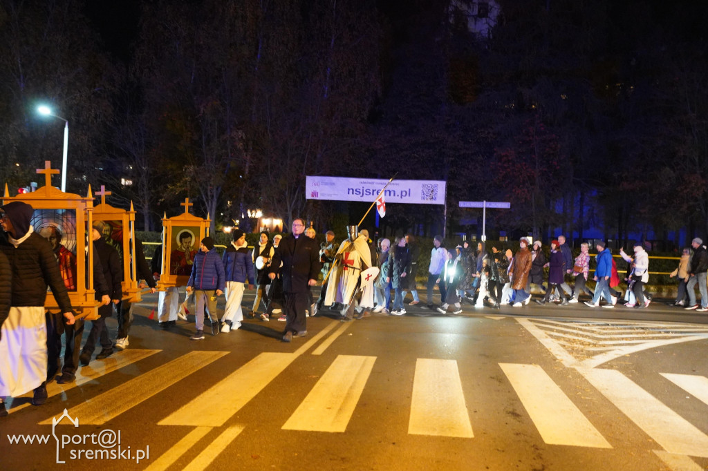 Marsz świętych w Śremie