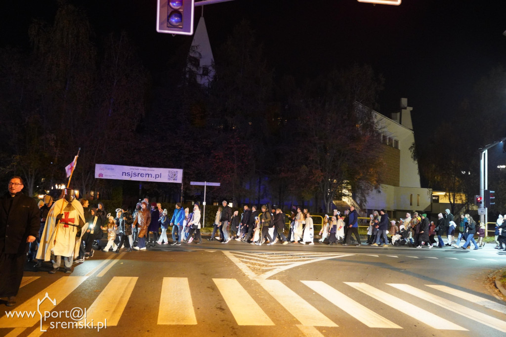 Marsz świętych w Śremie