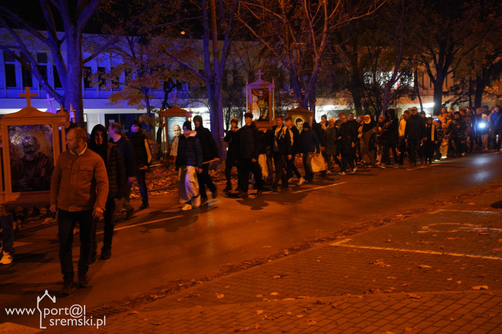 Marsz świętych w Śremie