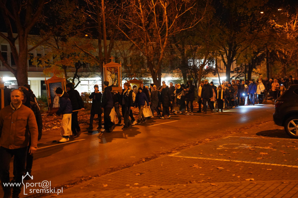 Marsz świętych w Śremie