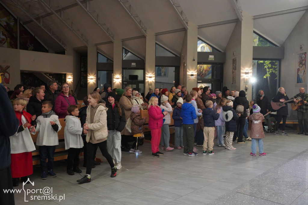 Marsz świętych w Śremie