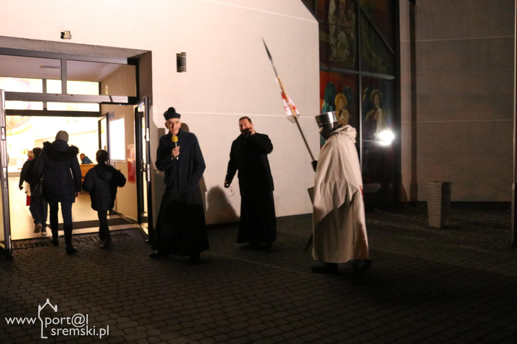 Marsz świętych w Śremie