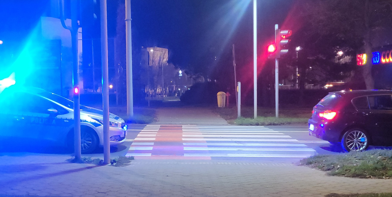 Potrącenie rowerzysty