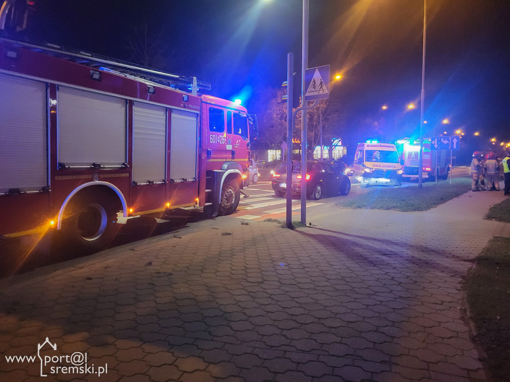 Potrącenie rowerzysty