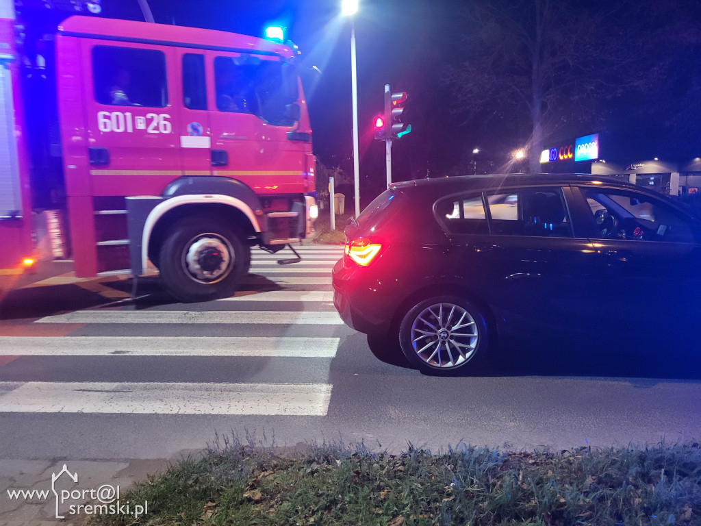 Potrącenie rowerzysty