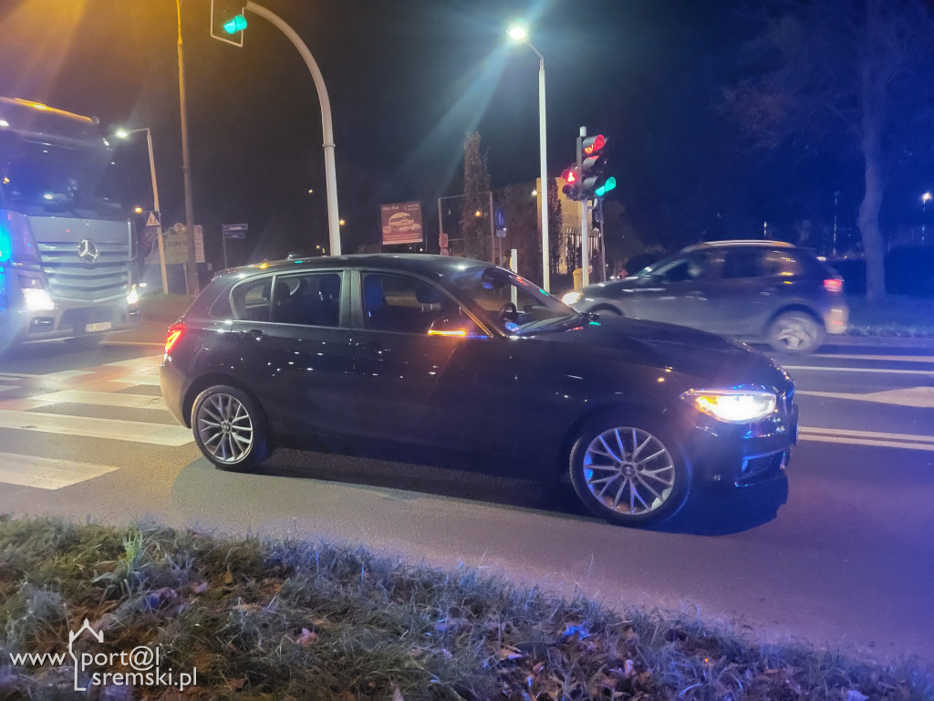 Potrącenie rowerzysty