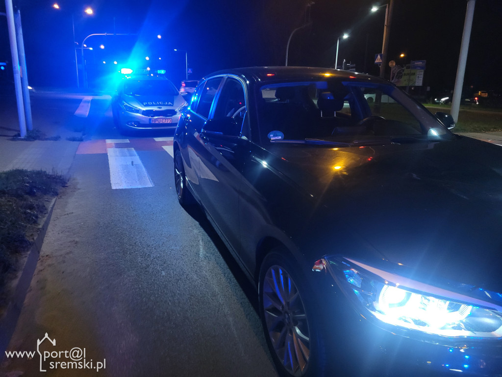 Potrącenie rowerzysty