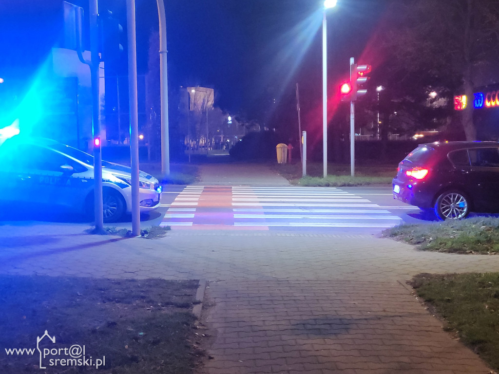 Potrącenie rowerzysty