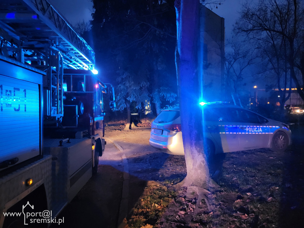 Zadymienie na Chłapowskiego