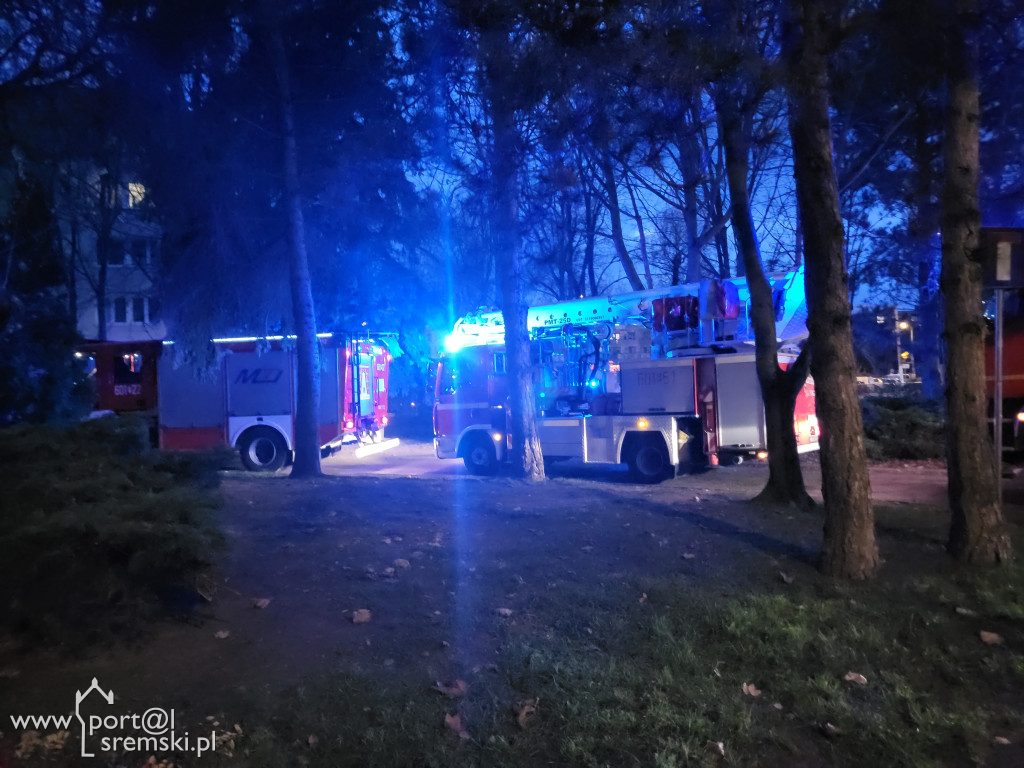 Zadymienie na Chłapowskiego